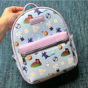 Disney Pixar Backpack - Lavender/ Sky Blue